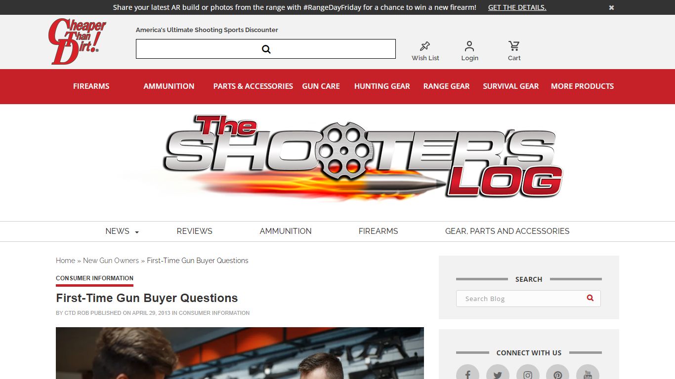 First-Time Gun Buyer Questions - The Shooter's Log