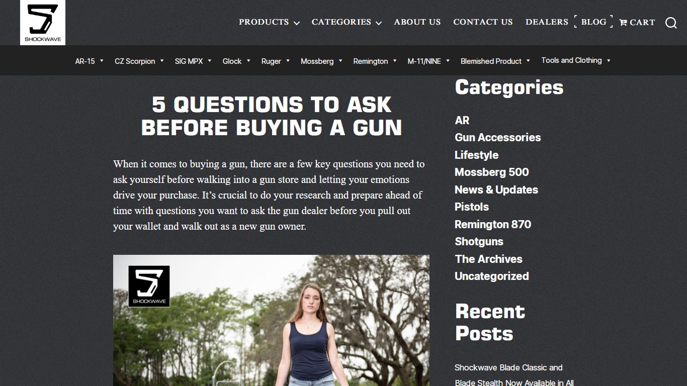 5 Questions To Ask Before Buying A Gun - Shockwave Technologies